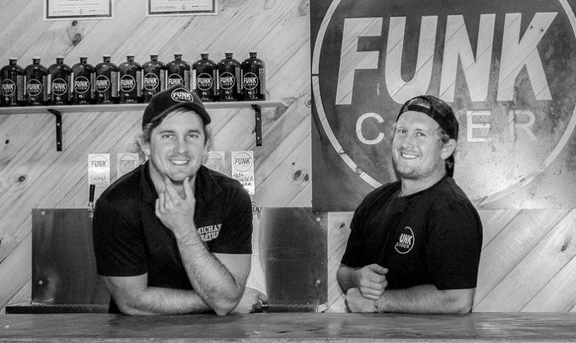 Dustin & Martin at Funk Cider