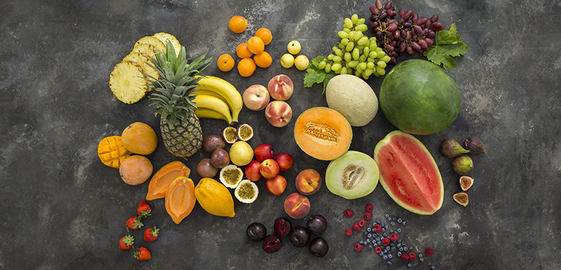 spring vegetables and fruit in wa