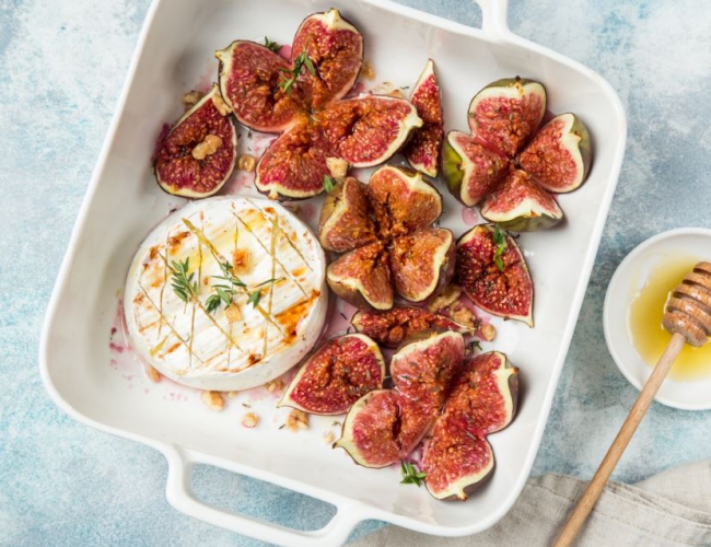 Fig & honey baked camembert Recipe Buy West Eat Best