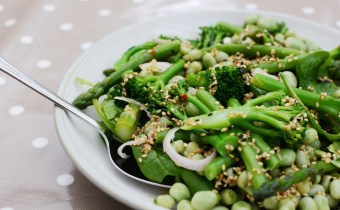 Broccolini Bean Salad