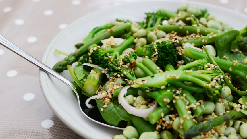Broccolini Bean Salad