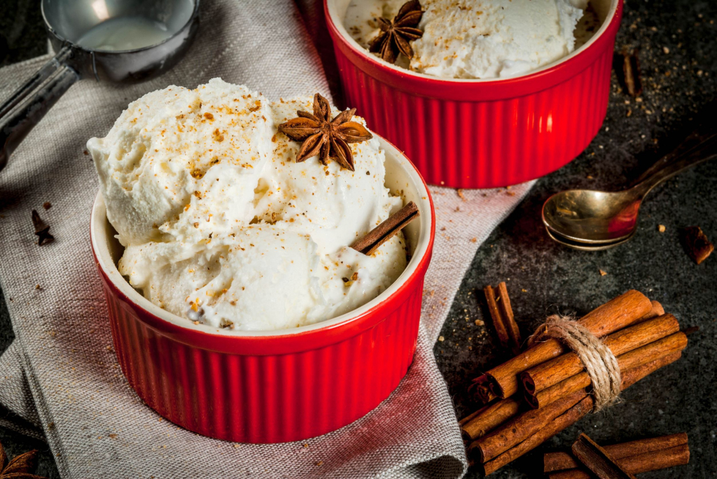 Eggnog ice-cream Recipe | Buy West Eat Best