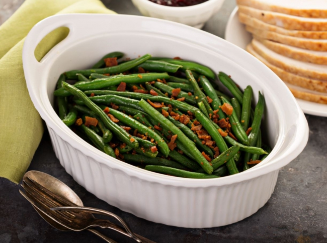 Green beans & bacon