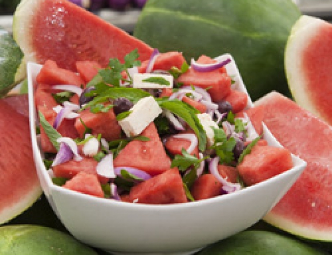 Seedless watermelon salad Recipe | Buy West Eat Best