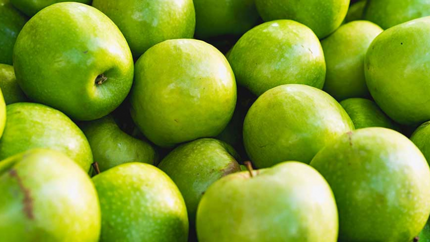 green apples