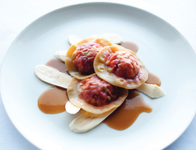 Banana & beetroot ravioli Recipe | Buy West Eat Best