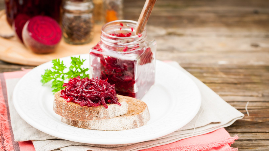 Marinated,Beetroot,Relish,Preserves,