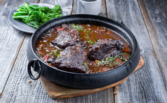 Red wine braised ribs