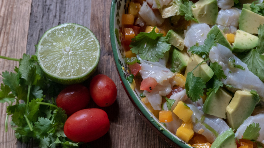 Striped,Bass,Prepared,With,Authentic,Peruvian,Ceviche,Recipe