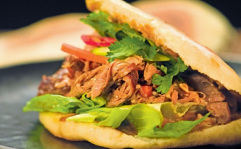 Lamb burger Xian style