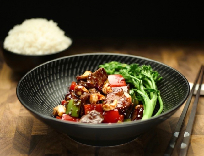 Lamb loin with cashew nuts Recipe | Buy West Eat Best