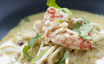 Marron laksa with lemon myrtle