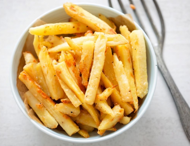 Parsnip & parmesan chips Recipe | Buy West Eat Best