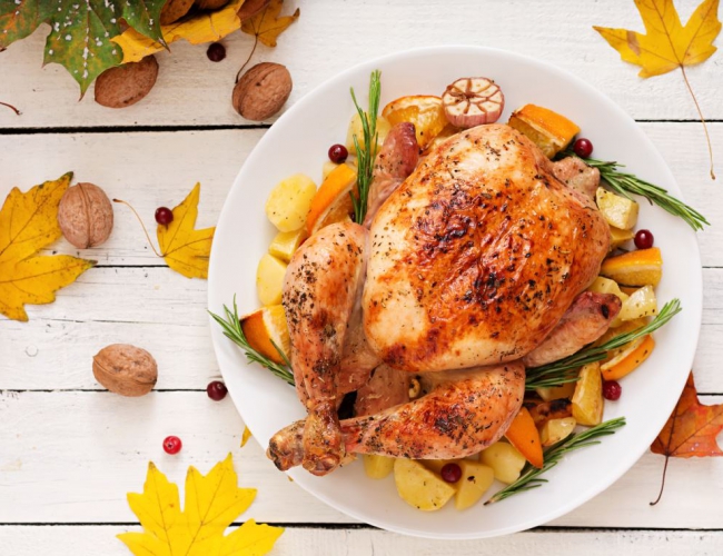 Orange & rosemary roast chicken Recipe | Buy West Eat Best