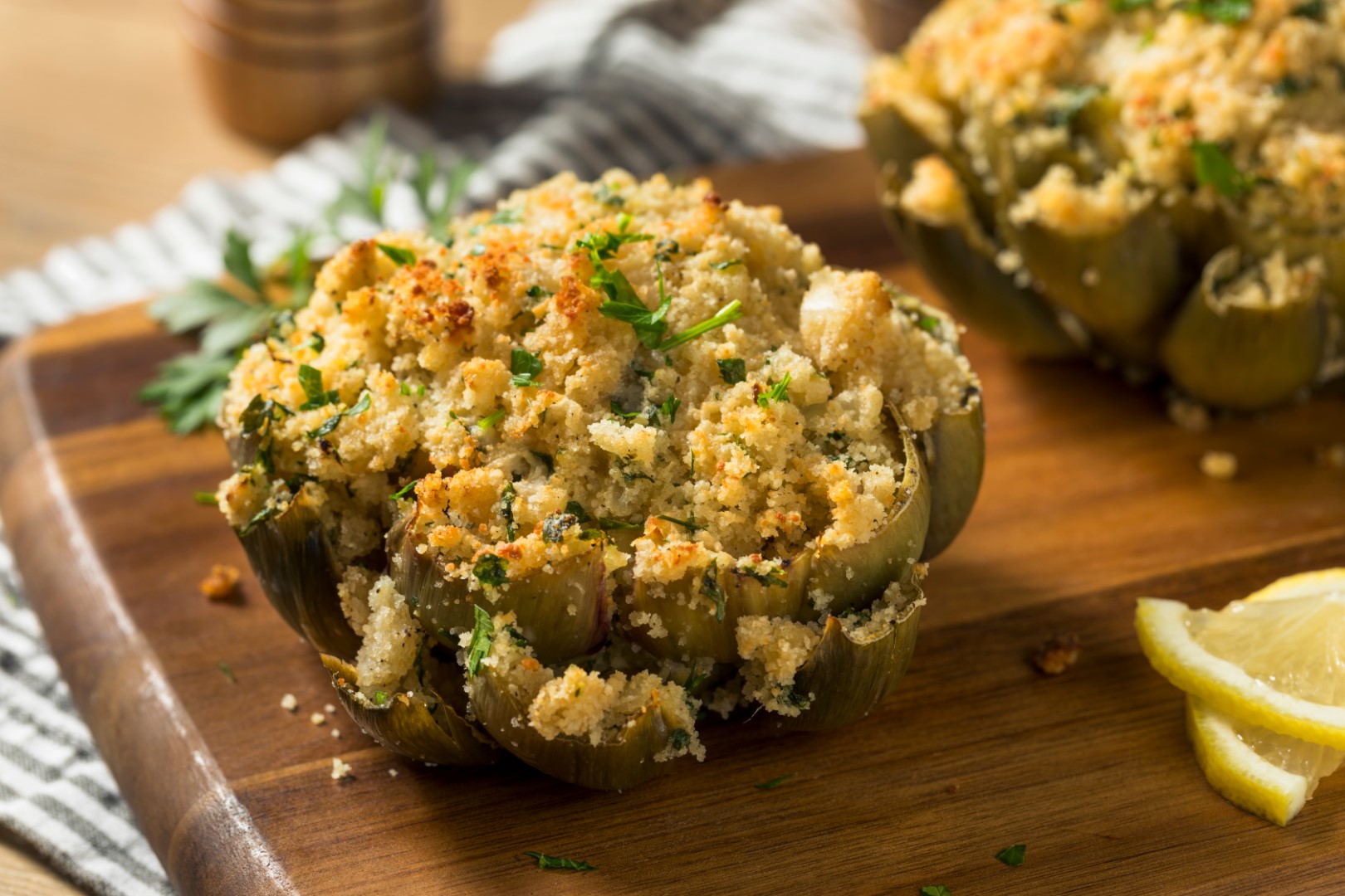Stuffed baked artichokes Recipe | Buy West Eat Best