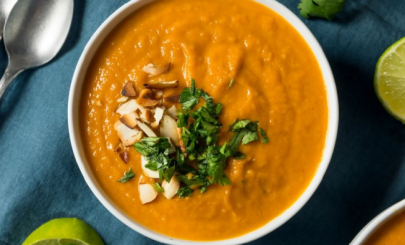 Thai sweet potato soup