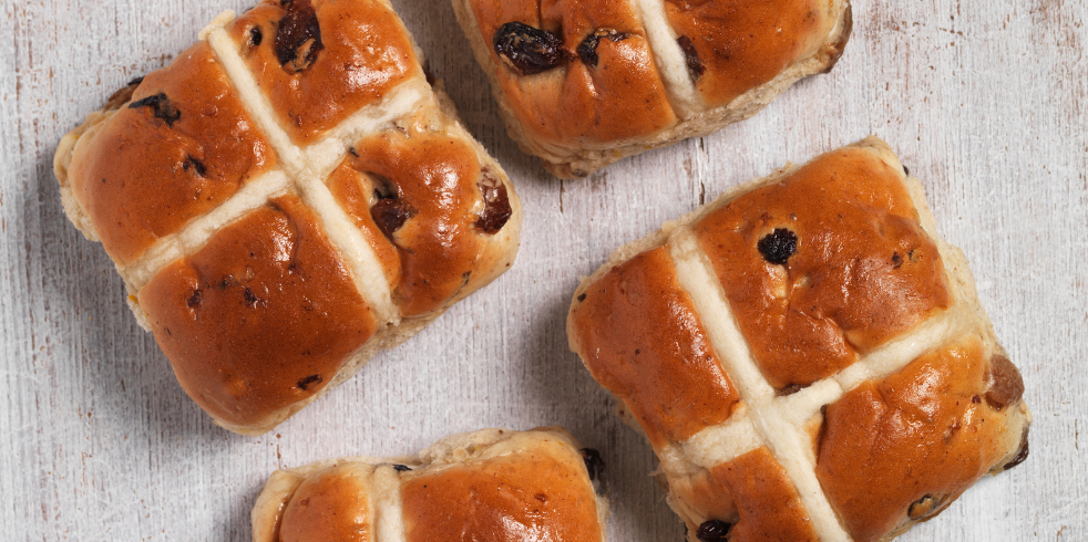 Hot Cross Buns | Recipe from Buy West Eat Best