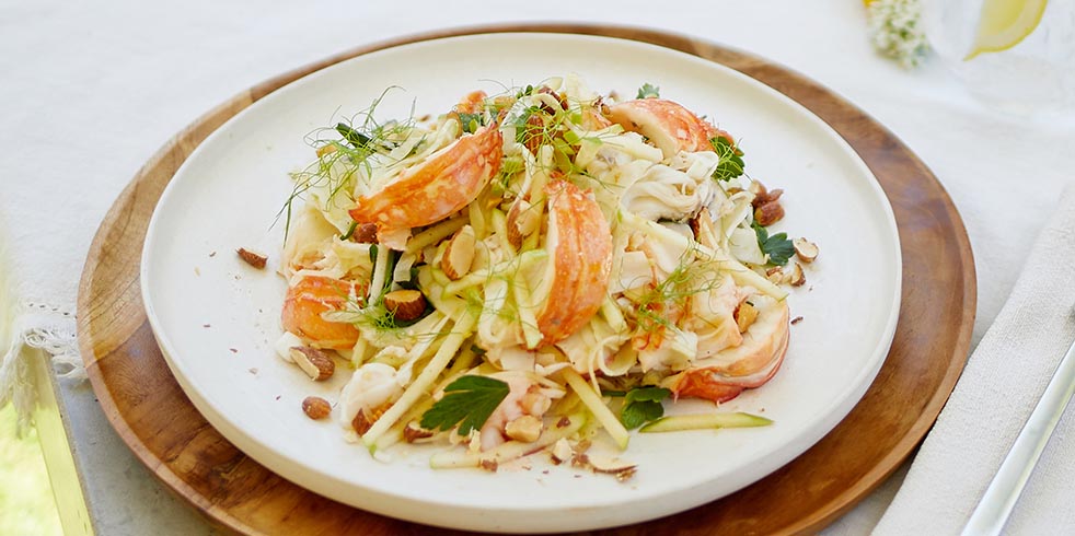 Poached lobster salad Recipe | Buy West Eat Best