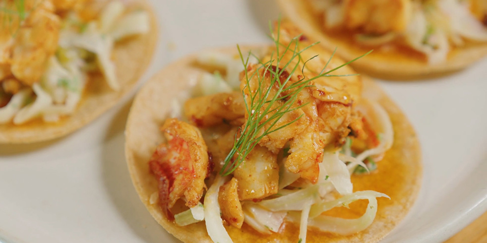 Lobster tacos with fennel remoulade Recipe | Buy West Eat Best