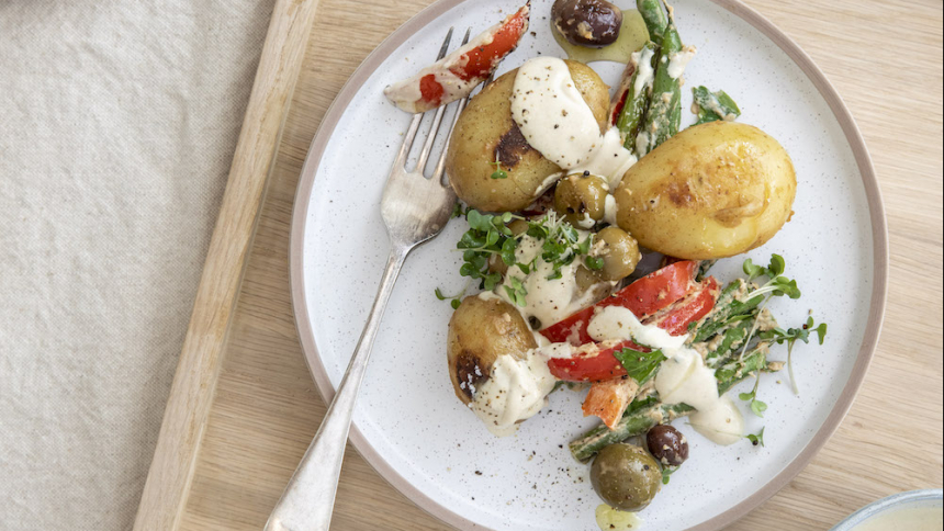 WA Potato Olive & Bean Salad Recipe