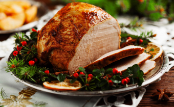 Citrus Christmas Ham