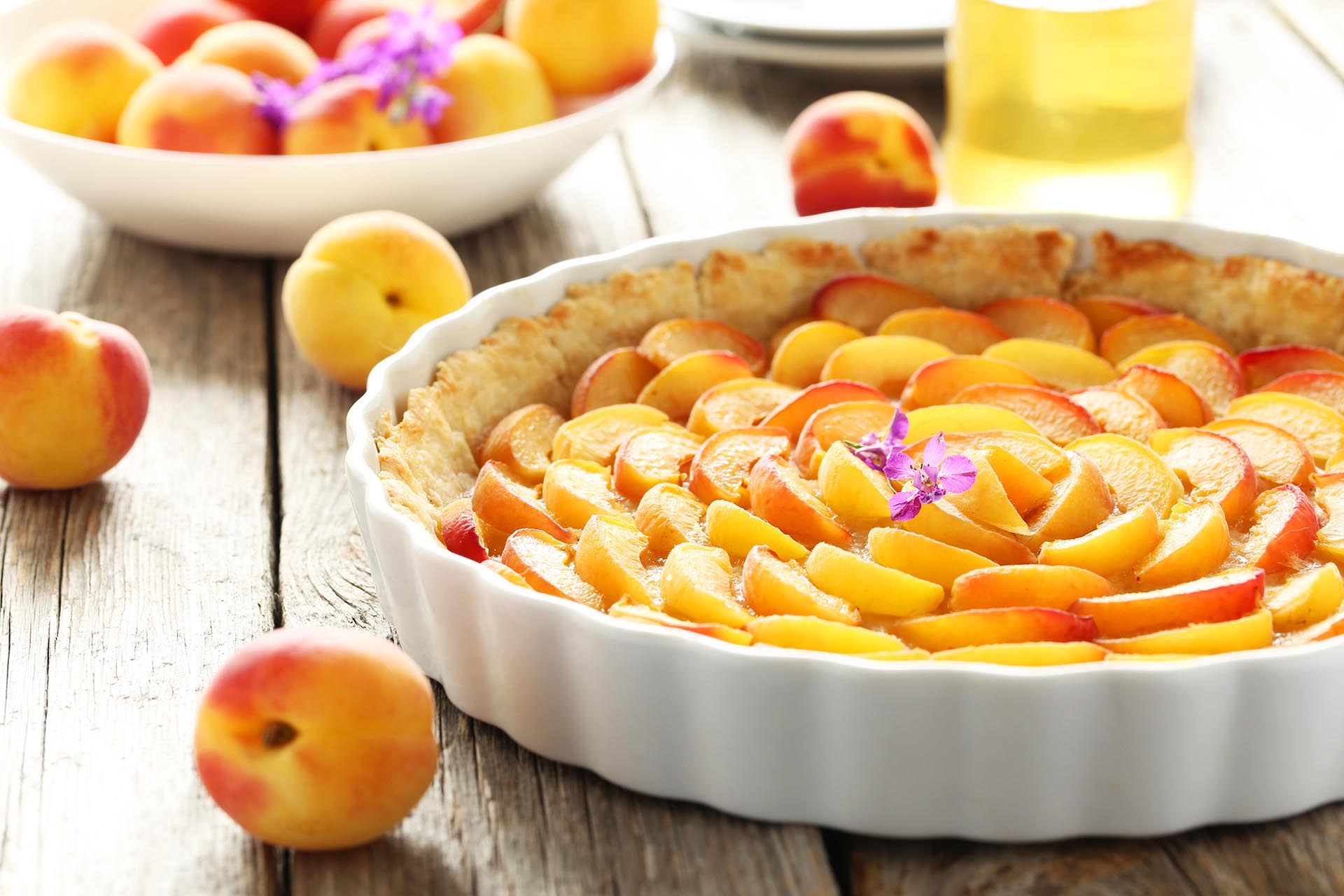 Apricot & walnut flan Recipe | Buy West Eat Best