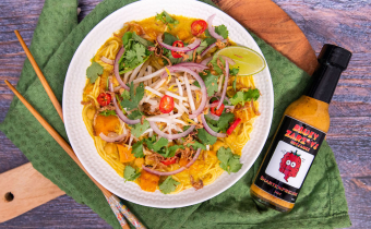 Chickpea & pumpkin laksa