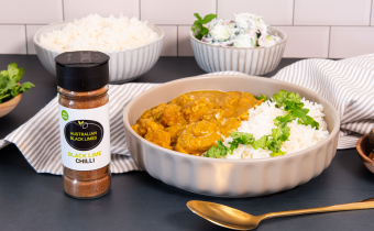 Australian Black Lime Black Lime Pepper Chicken lo