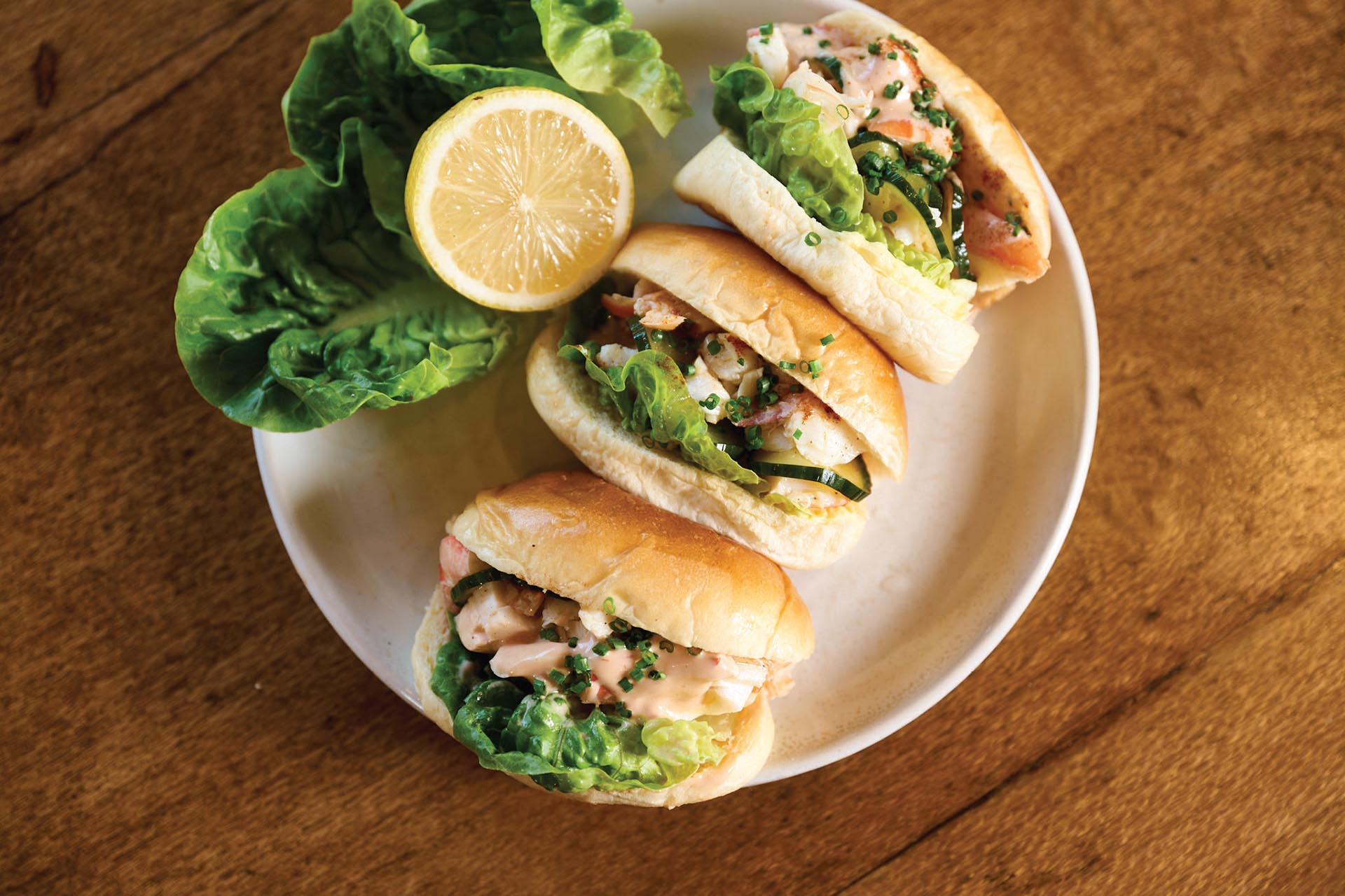 Rock lobster roll, cucumber and Marie Rose sauce Recipe | Buy West Eat Best