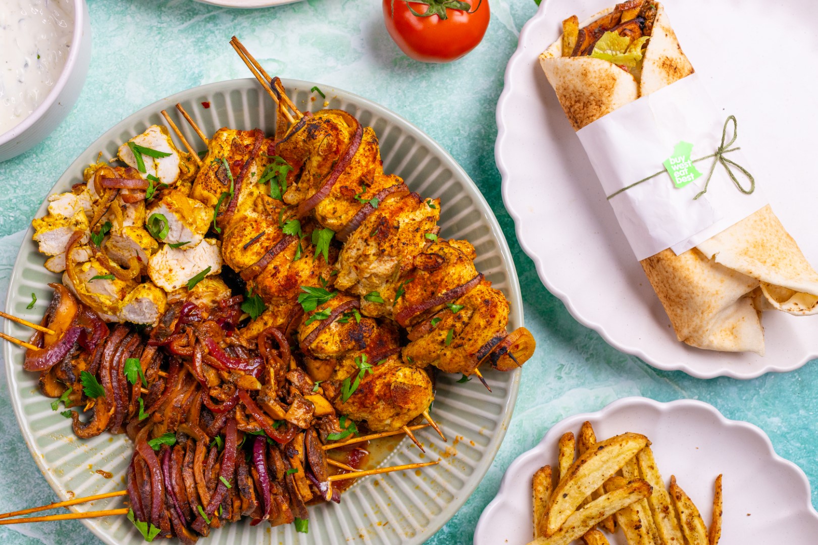 Oven-baked shawarma (chicken or veg) Recipe | Buy West Eat Best