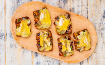 Mushroom truffle suzette toast (Large)