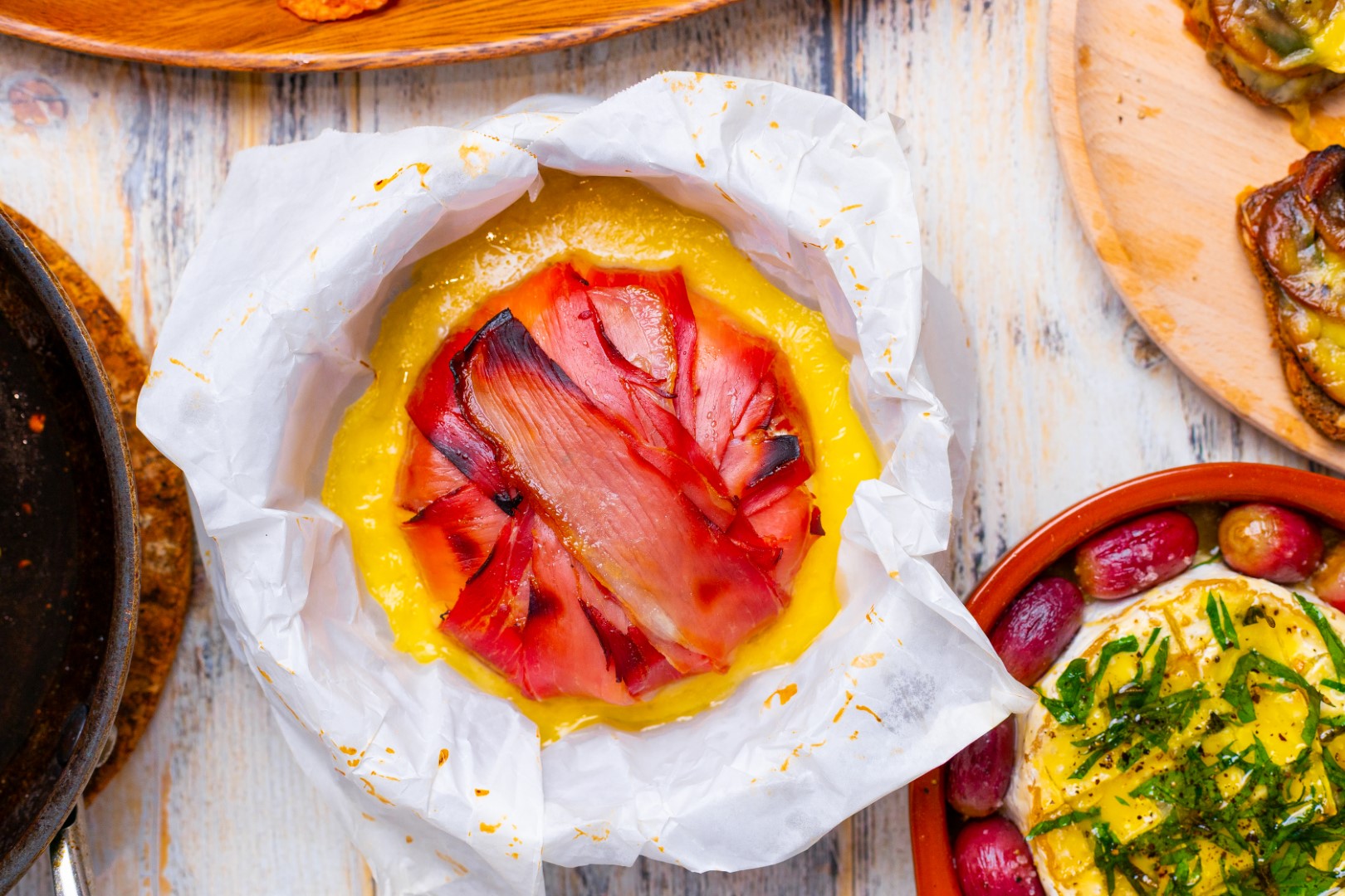 Prosciutto & chestnut baked camembert Recipe | Buy West Eat Best