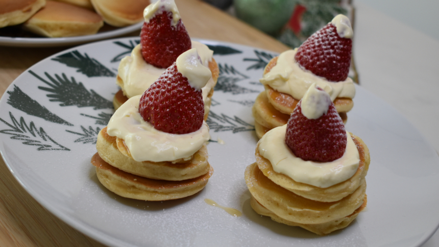 Christmas Santa Pikelets